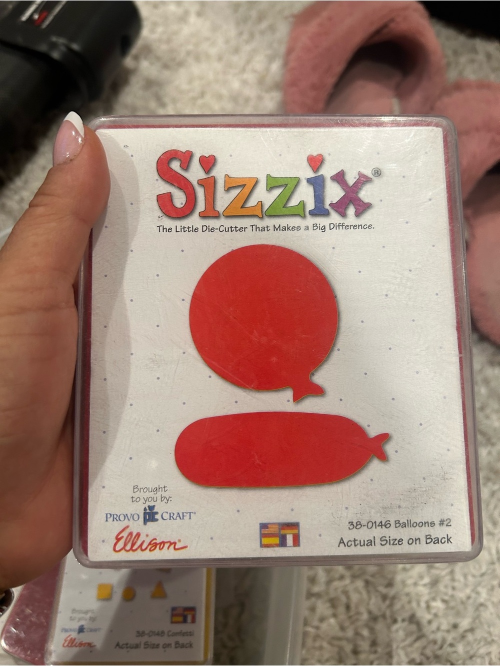 Sizzix Red Balloon Die Cut Set
